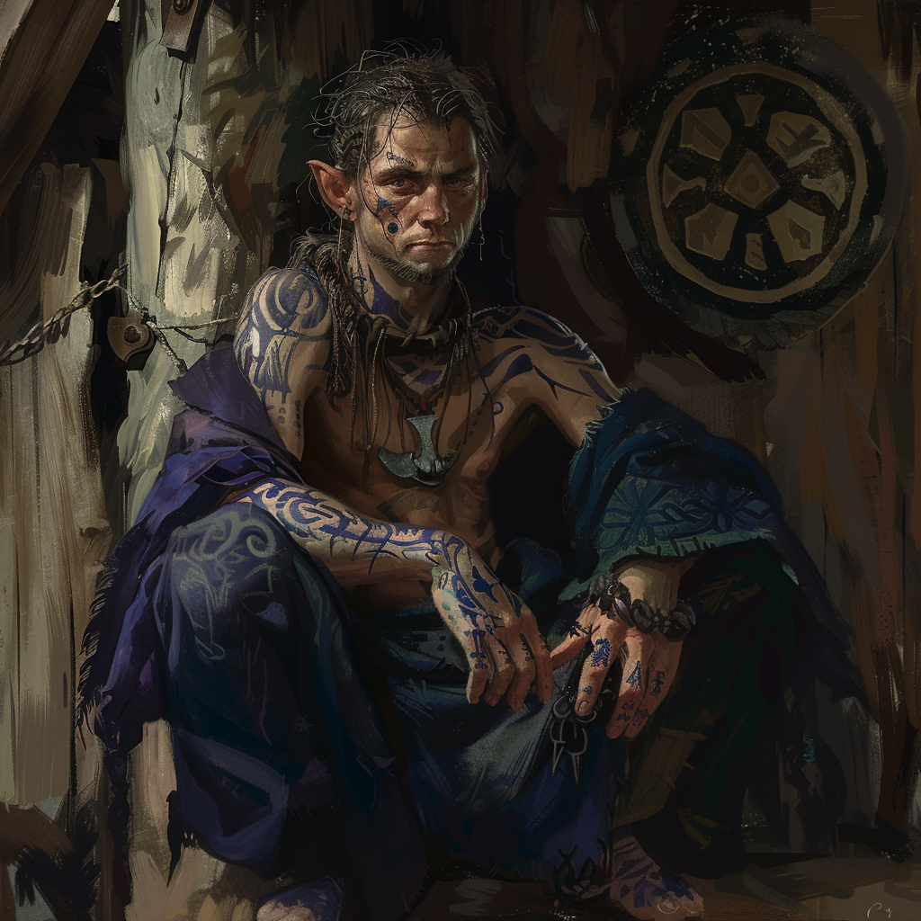 Finnan, Kleriker des Palter